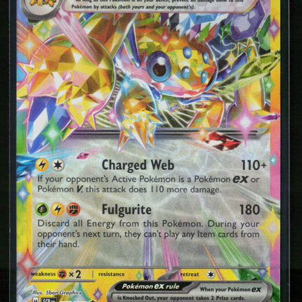 Pokemon 2024 Stellar Crown Galvantula EX RR #51/142