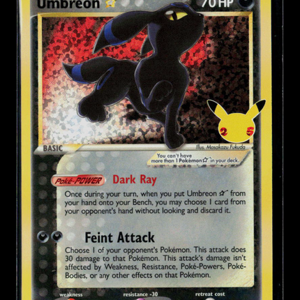 Pokemon 2021 Celebrations Umbreon ☆ #17/17