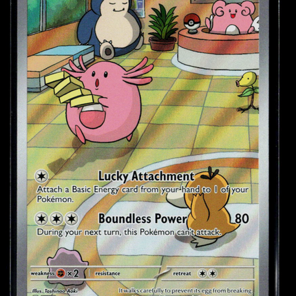 Pokemon 2024 Twilight Masquerade Chansey FA #187/167