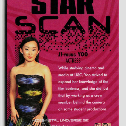 2026 Upper Deck SkyBox Metal Universe Champions Star Scan Ji-young Yoo #13 of 20