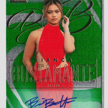 2026 UD Skybox Metal Universe SE Premium Bianca Bustamante Star Emerald /25 Auto