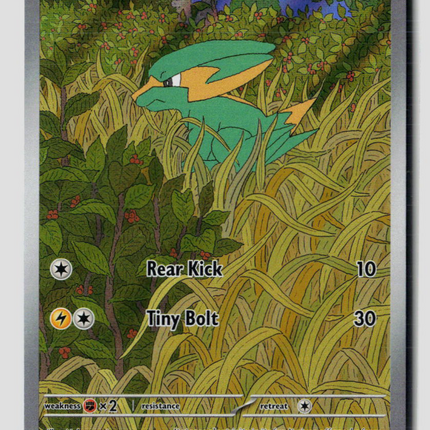 Pokemon 2025 Destined Rivals Electrike FA #196/182