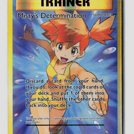 Pokemon 2016 Evolutions Misty's Determination UR FA #108/108