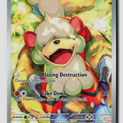 Pokemon 2024 Twilight Masquerade Hisuian Growlithe #181/167