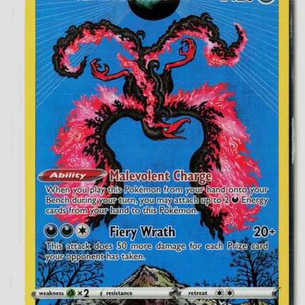 Pokemon 2023 Crown Zenith Galarian Moltres FA #SWSH284