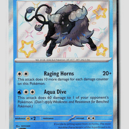 Pokemon 2024 Paldean Fates Paldean Tauros #120/91