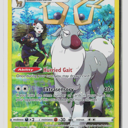 Pokemon 2022 Astral Radiance Wyrdeer CHR #TG06/TG30