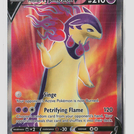 Pokemon 2022 Astral Radiance Hisuian Typhlosion V UR FA #169/189