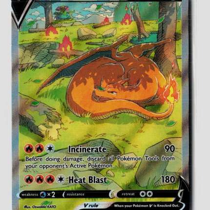 Pokemon SWSH: Sword & Shield Promo Cards Charizard V FA #SWSH260