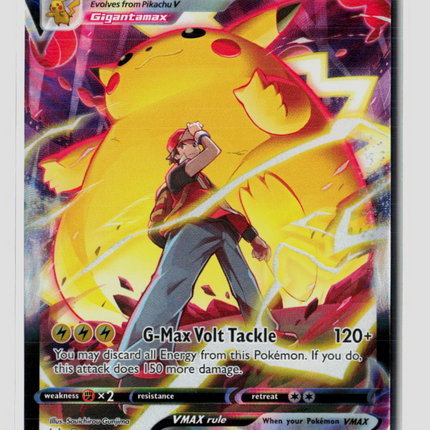 Pokemon 2022 Lost Origin Pikachu VMAX CSR #TG17/TG30