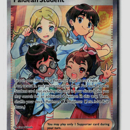 Pokemon 2024 Paldean Fates Paldean Student UR FA #230/91