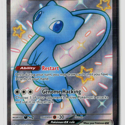 Pokemon 2024 Paldean Fates Mew EX SAR #216/91