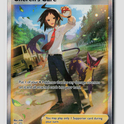 Pokemon 2023 Crown Zenith Cheren's Care FA SAR #GG58/GG70