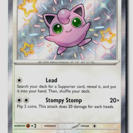 Pokemon 2024 Paldean Fates Jigglypuff #198/91