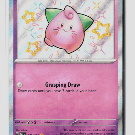 Pokemon 2024 Paldean Fates Cleffa #150/91