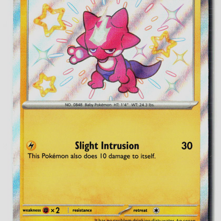 Pokemon 2024 Paldean Fates Toxel #140/91