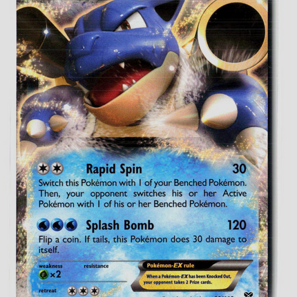 Pokemon 2014 XY Blastoise-EX #29/146