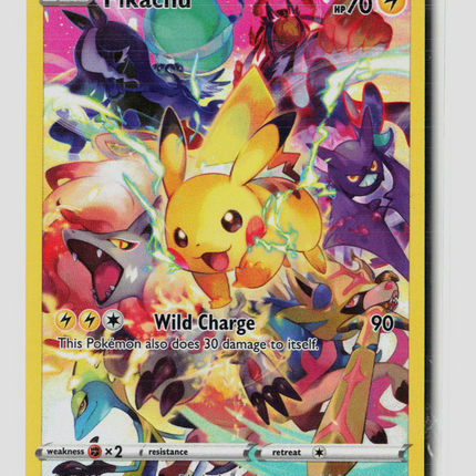 Pokemon 2023 Crown Zenith Pikachu SR FA #160/159