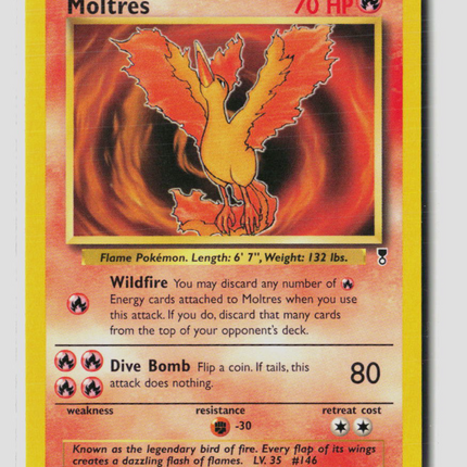 Pokemon 2002 Legendary Collection Moltres #30/110