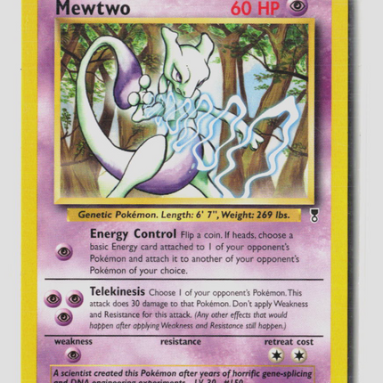 Pokemon 2002 Legendary Collection Mewtwo #29/110