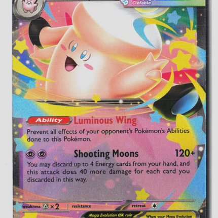 Pokemon Mega Evolution Mega Clefable EX #072