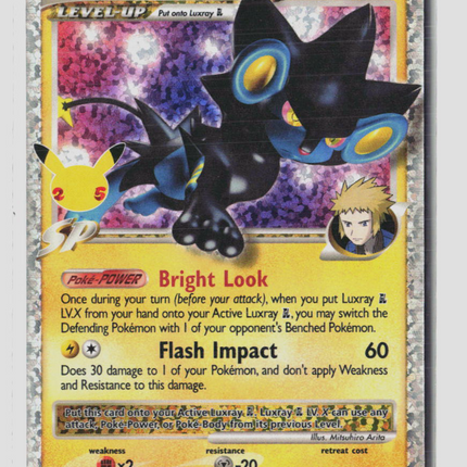 Pokemon 2021 Celebrations Luxray GL LV.X #109/111