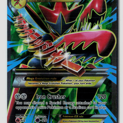 Pokemon 2016 BREAKpoint M Scizor EX UR FA #120/122