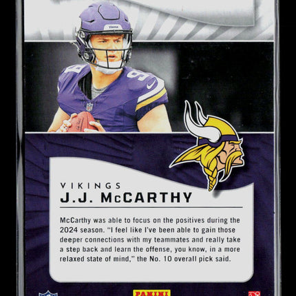 2024 Panini Illusions Football J.J. McCarthy #100