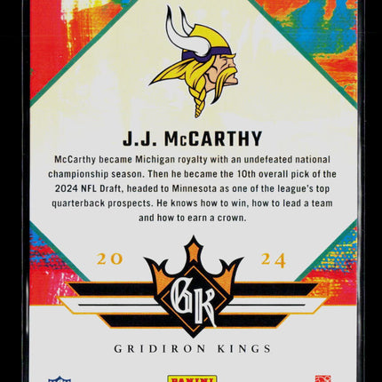 2024 Panini Donruss Football J.J. McCarthy #5