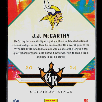 2024 Panini Donruss J.J. McCarthy #5