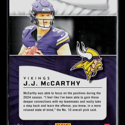 2024 Panini Illusions Football J.J. McCarthy #100