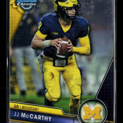 2023 Bowman Chrome Bowman U JJ McCarthy #124