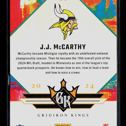 2024 Panini Donruss J.J. McCarthy #5