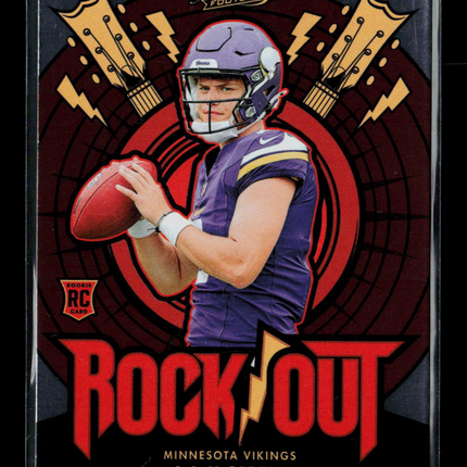 2024 Panini Absolute Football J.J. McCarthy #RO-JMY RC