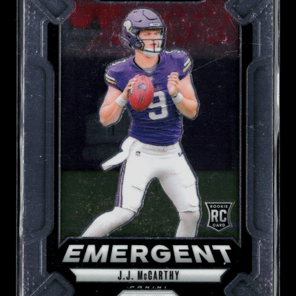 2024 Panini Prizm Football J.J. McCarthy #19 RC
