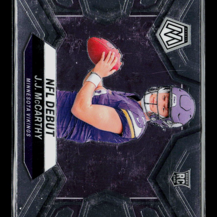 2024 Panini Mosaic J.J. McCarthy #275 RC