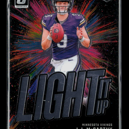 2024 Panini Donruss Optic Light It Up J.J. McCarthy #No. 2 RC