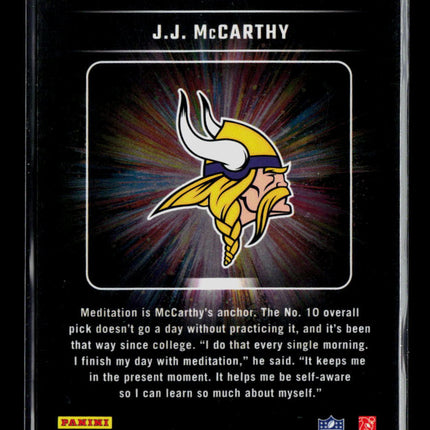 2024 Panini Donruss Optic Light It Up J.J. McCarthy #No. 2 RC