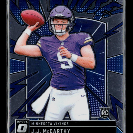 2024 Panini Donruss Optic J.J. McCarthy #6 RC