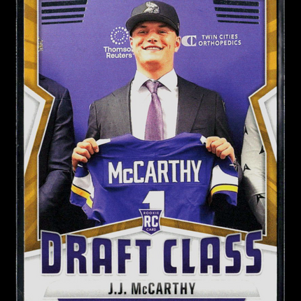 2024 Panini Rookies & Stars J.J. McCarthy #DC-JMY RC