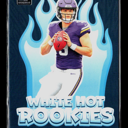 2024 Panini Donruss J.J. McCarthy #WH1 White Hot Rookies