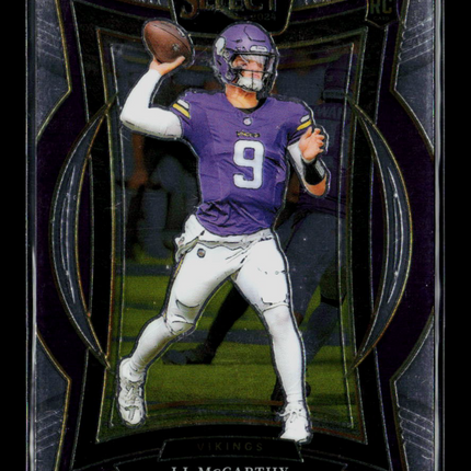 2025 Panini Select Football J.J. McCarthy #24 RC