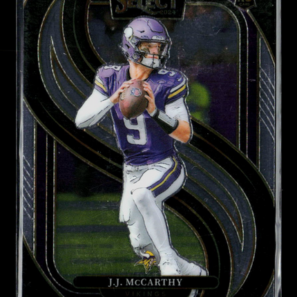 2025 Panini Select Football J.J. McCarthy #134 RC