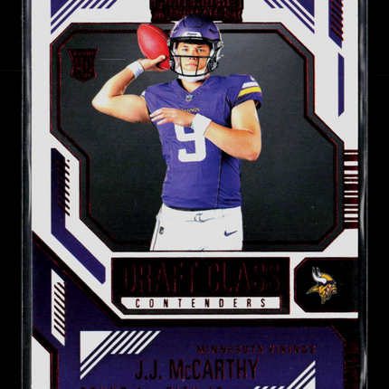 2025 Panini Contenders J.J. McCarthy #8