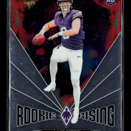 2025 Panini Phoenix J.J. McCarthy #RR-JMY RC