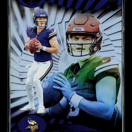 2024 Panini Illusions Football J.J. McCarthy #100