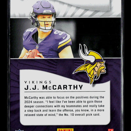 2024 Panini Illusions Football J.J. McCarthy #100