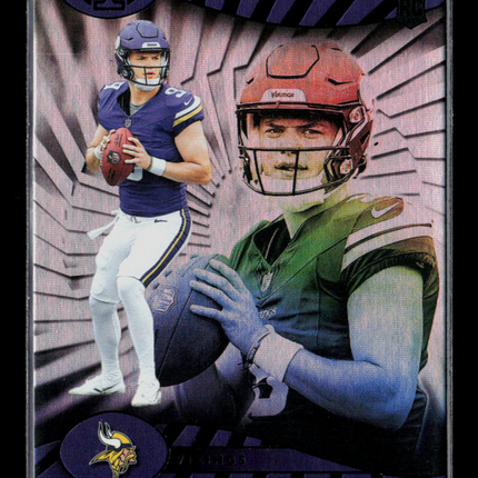 2024 Panini Illusions Football J.J. McCarthy #100 RC