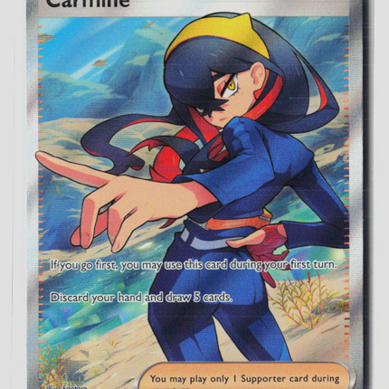 Pokemon 2024 Twilight Masquerade Carmine UR FA #204/167