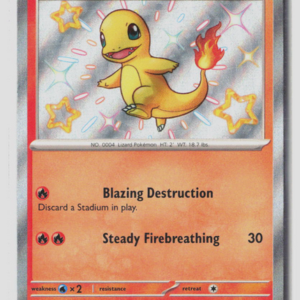 Pokemon 2024 Paldean Fates Charmander #109/91
